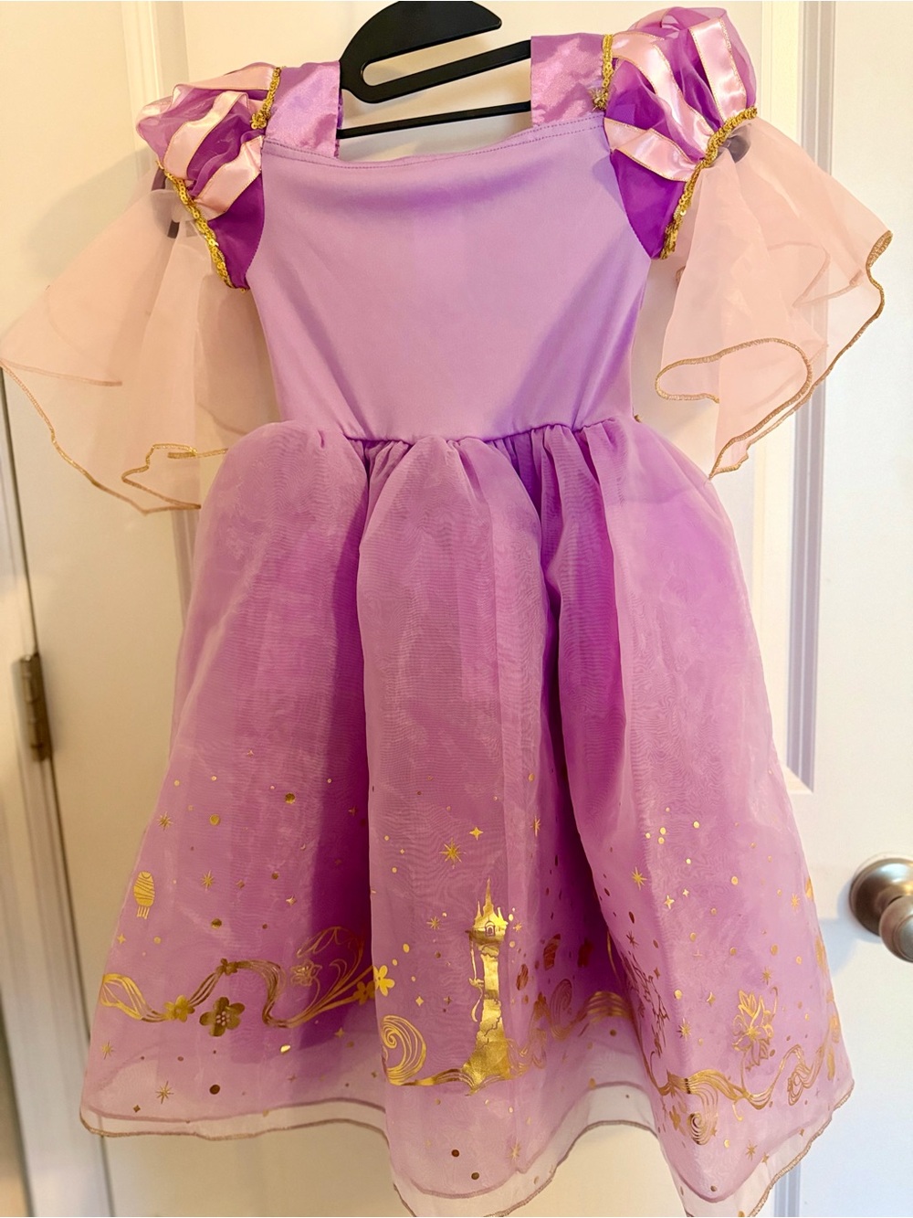 Disney Store Rapunzel Dress 4T - Picture 3 of 5